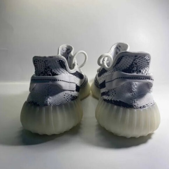 yeezy zebra heel